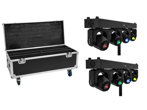 2st Moving-head Bar, inkl. Case