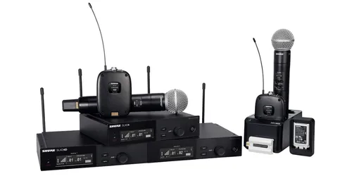 Shure SLX-D Dubbelsystem