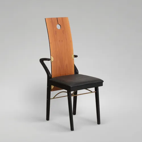 Chaise Pierre Cardin en teck