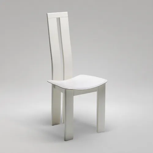 Chaise blanche Pietro Costantini pour Ello
