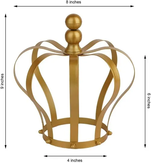 GOLDEN METAL CROWN 