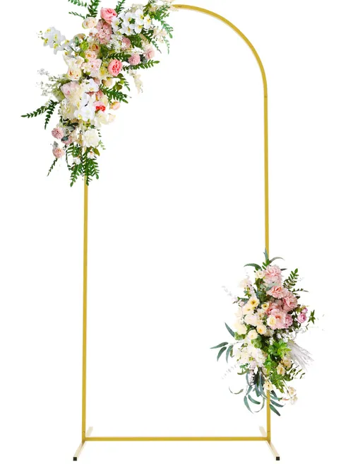 7' Gold Arch Backdrop