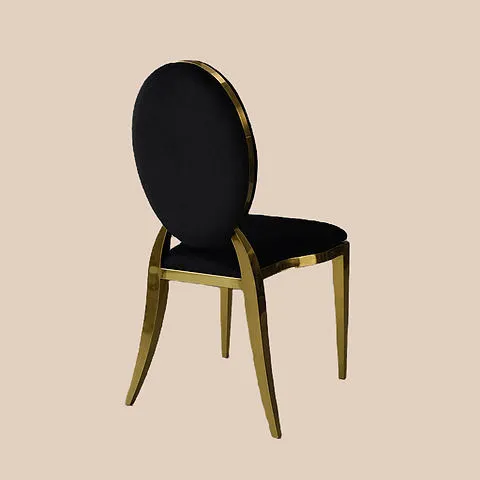 Black Velvet Dior Chair Rental