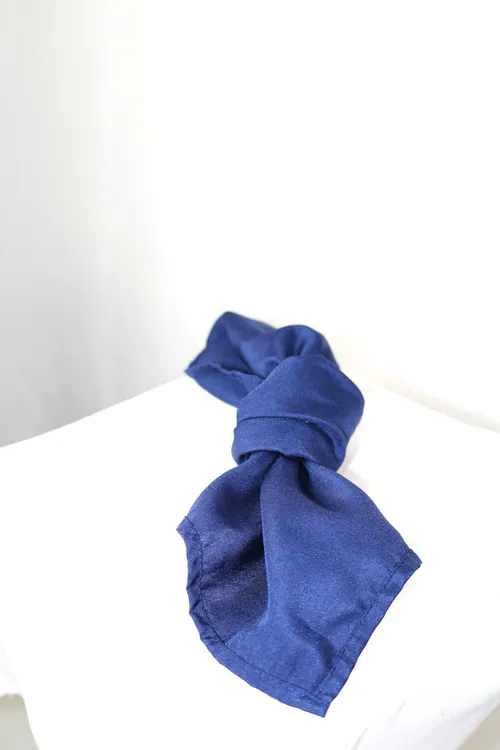 Navy Blue Polyester Napkins