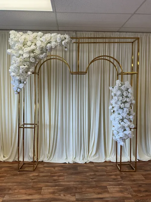 White Rose Arch flowers (Purity Collection)