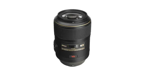 Nikon N AF-S Micro Nikkor 105mm f/2.8 G ED VR w/ soft case, hood and uv protective filter