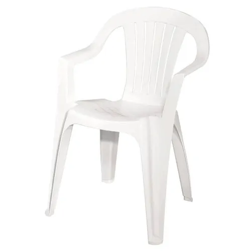 White Outdoor Resin Chairs