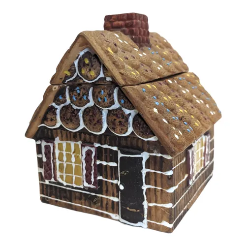 Smalls - Gingerbread House Cookie Jar - 6.5