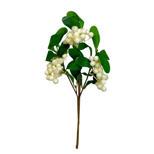 C401 - Picks - Frosted Mistletoe w berries - 12