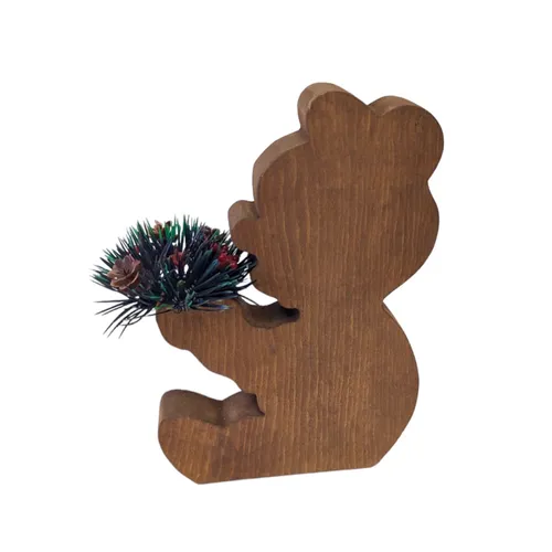 Animals - Bear holding foliage - 6