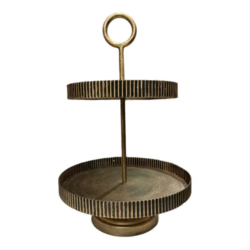 686 - Smalls - 2 Tier Serving Tray - 17