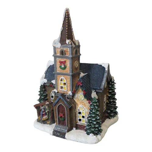 Smalls - Village - Church w Manger - 8