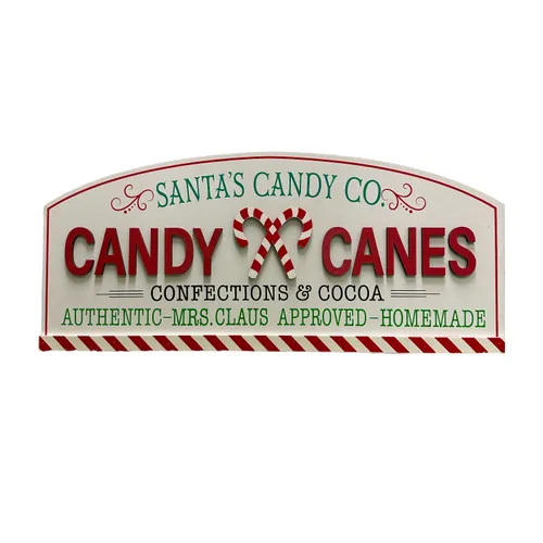 688 - Smalls - Candy Canes Signage - 23.5