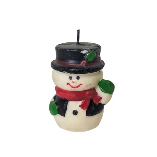 Smalls - Snowman Candle - 2
