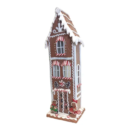 Smalls - Gingerbread Townhouse  w Gingerbread Man/Woman by door - 5.5