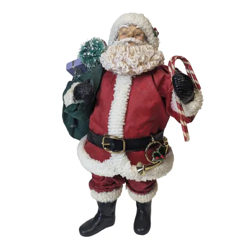 Smalls - Santa Claus holding Sack/Candy Cane - 6