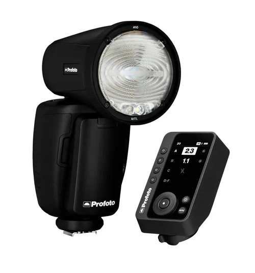 Profoto A10 vaku + Connect Pro kioldó (Canon)