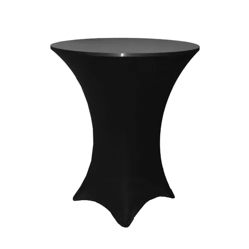 Black Lycra Cover for Cocktail Table