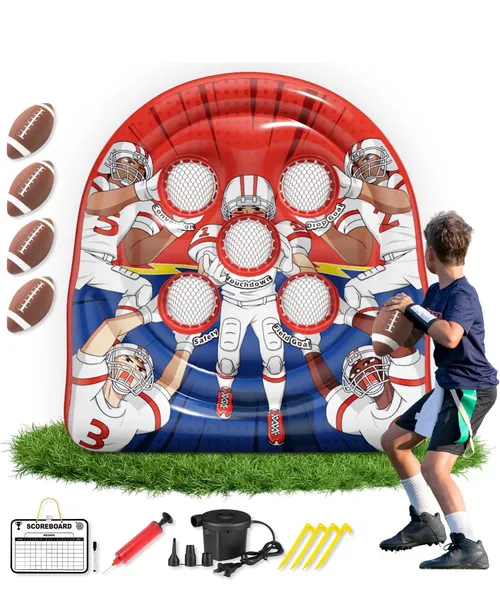 Football Target Toss Game