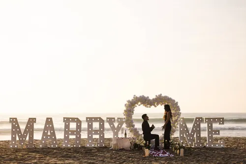 Rose Heart “Marry Me” Package