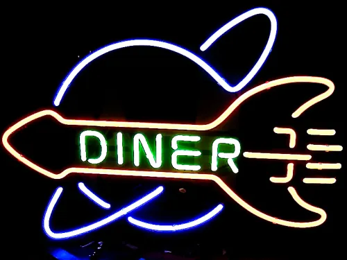 Neonleuchte Diner