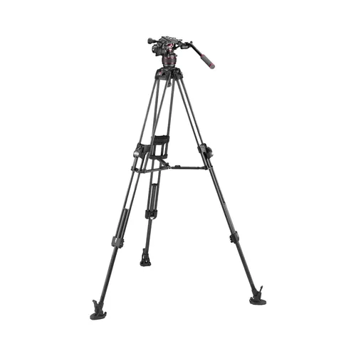 Manfrotto Nitrotech 608 series with 645 Fast Twin Carbon Tripod