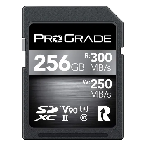 Prograde 256gb V90 SD cards
