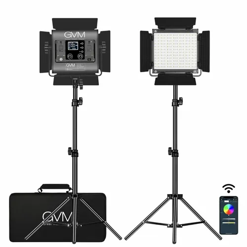 GVM 800D RGB 40W Compact Light Panel