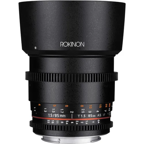 Rokinon 85mm T1.5 Cine DS Lens for Canon EF Mount