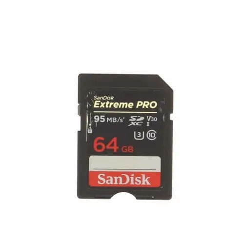 Sandisk Extreme Pro 128GB v30 SD card (95mb/s)