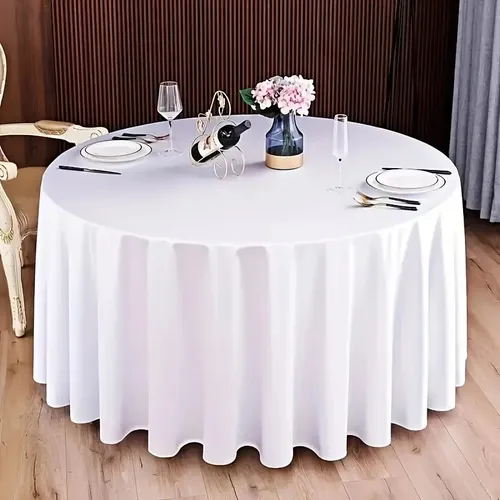 Table Covers - White - Round - Large - 3.2m