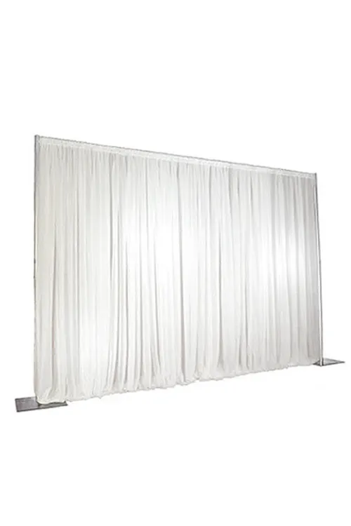 Adjustable Backdrop Frame + Curtains - 8m x 4m