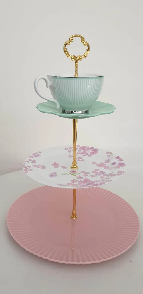Cup Cake Stand 3tier Multicolor