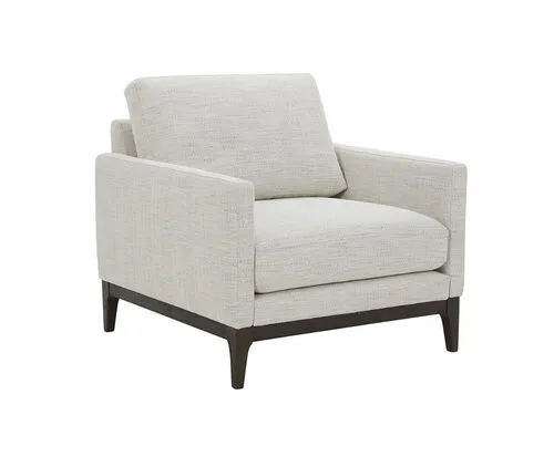 XL Ivory Tweed Club Chair