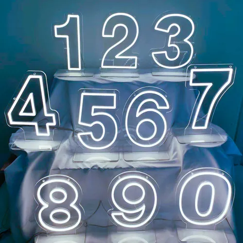 Neon Ligh Number