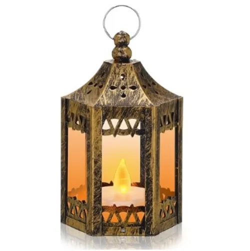 Mini Bronze Vintage Lantern