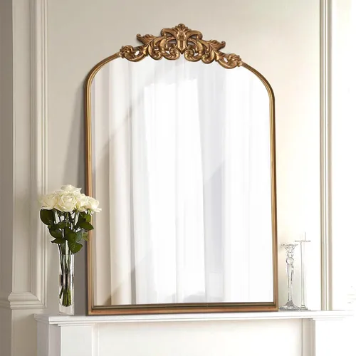 Antique Arched Mirror