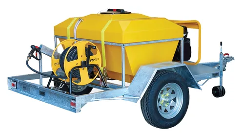 Trailerised Petrol Powered Water Blaster