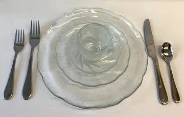 Dishes - Swirled Glass Dinnerware collection image